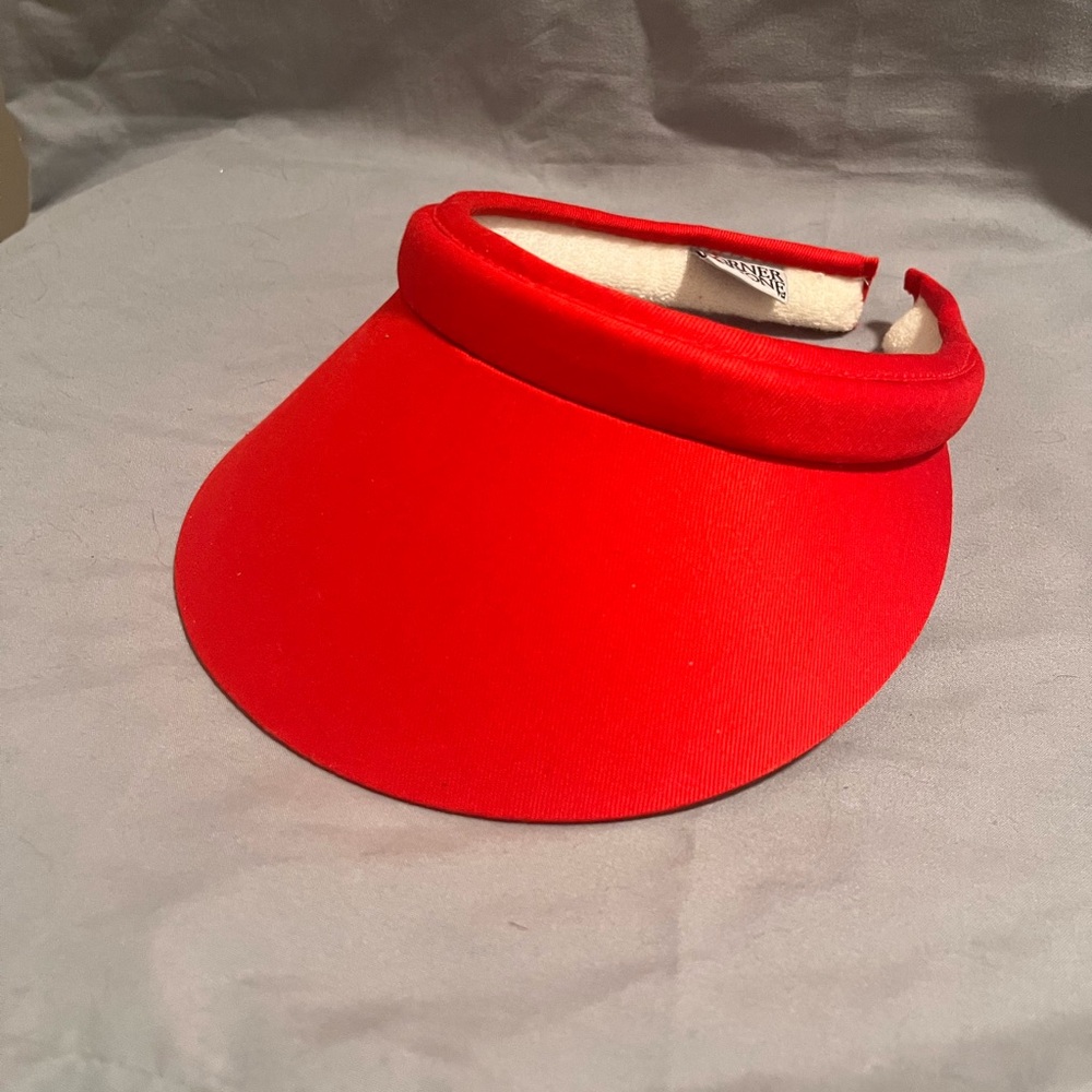 Red Women's Visor